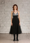 Marc Le Bihan two-piece dress 2169 BLM-2169-HEIBAI black and white